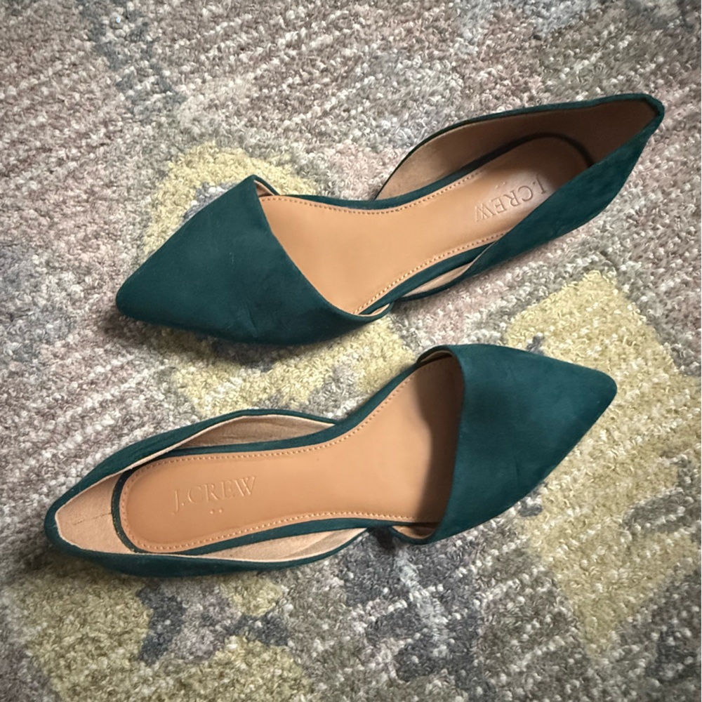 J.Crew Suede Flats